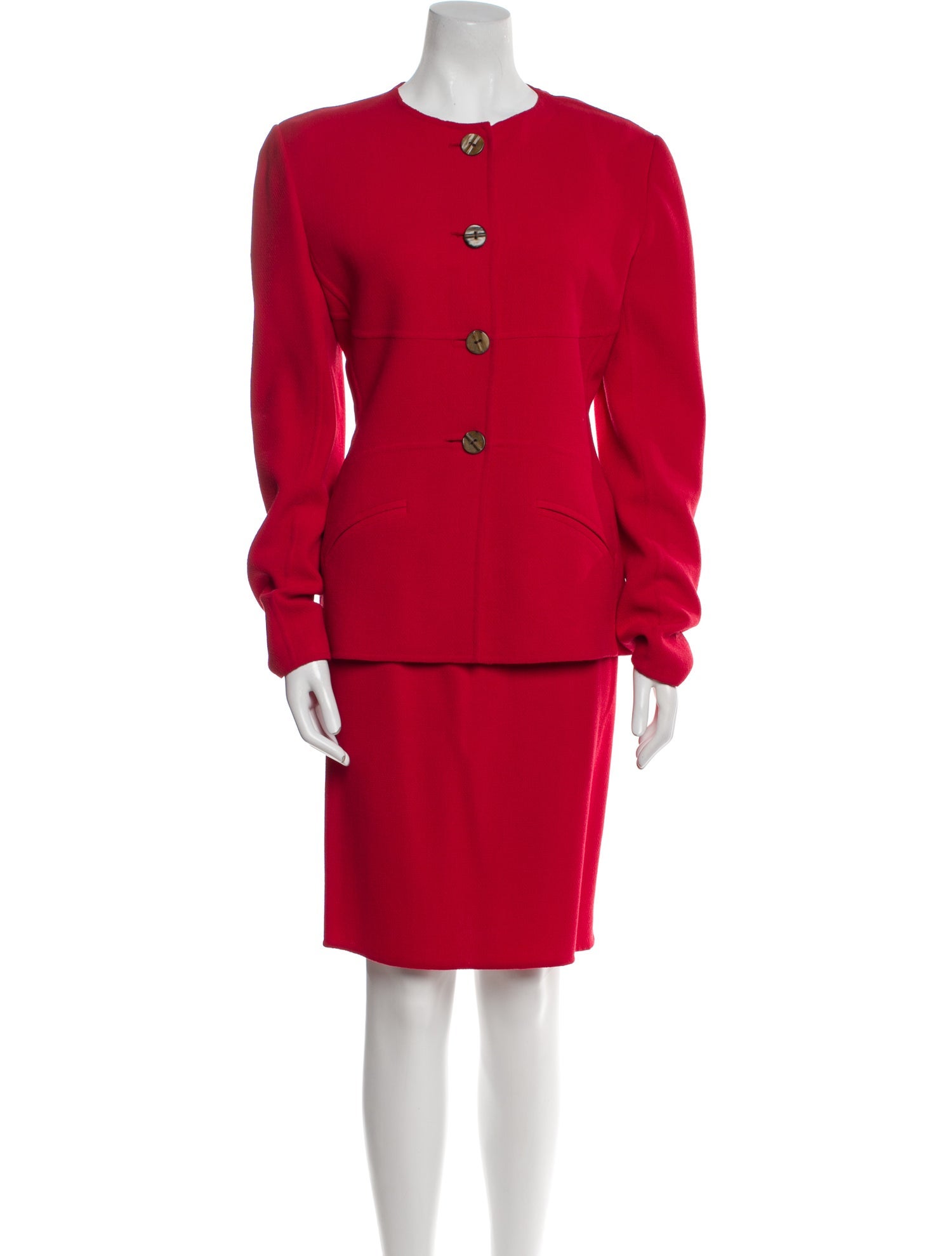 Bill Blass Vintage Late 1990's - Early 2000's Skirt Suit