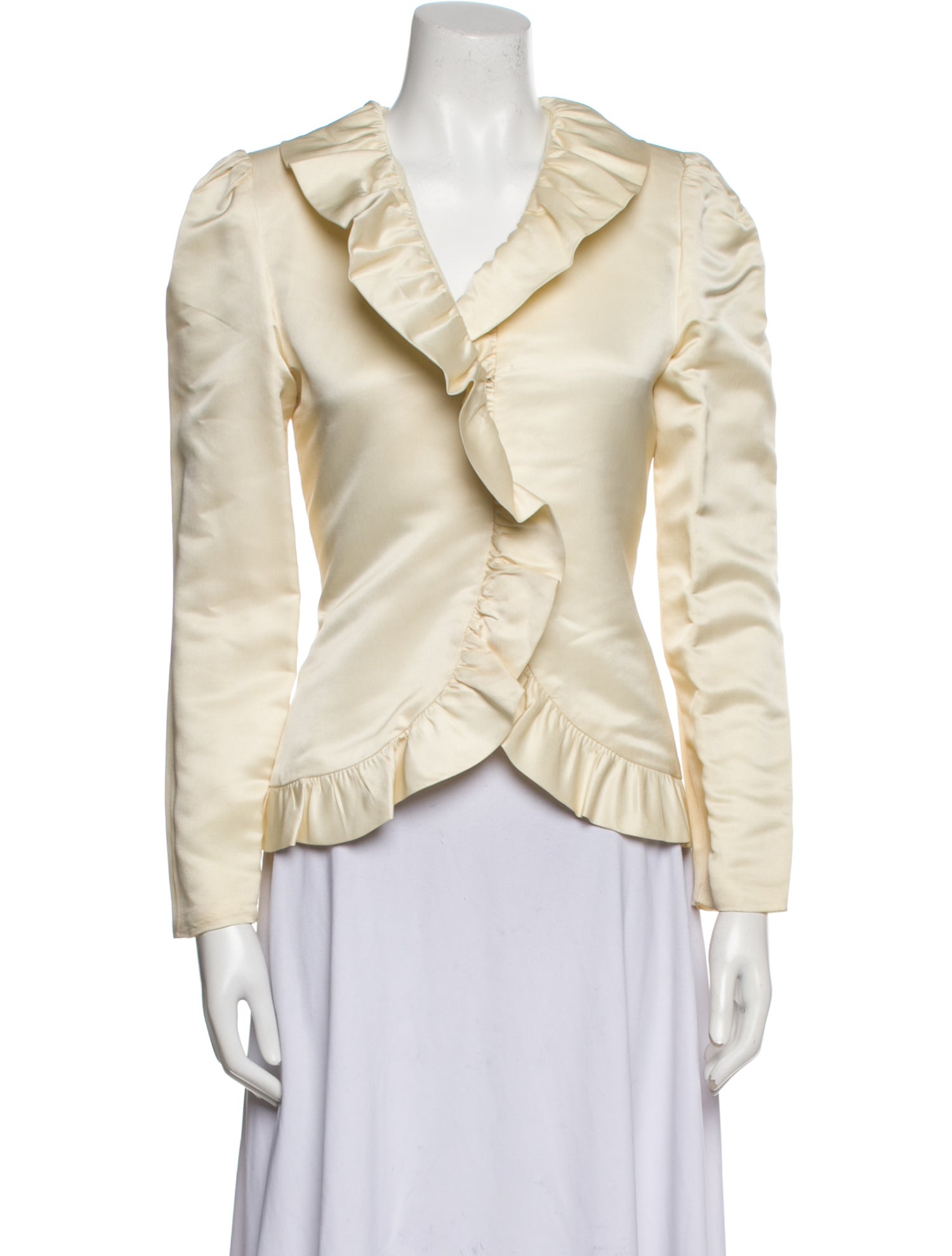 Bill Blass Striped Evening Jacket