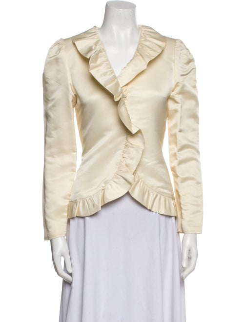 Bill Blass Striped Evening Jacket