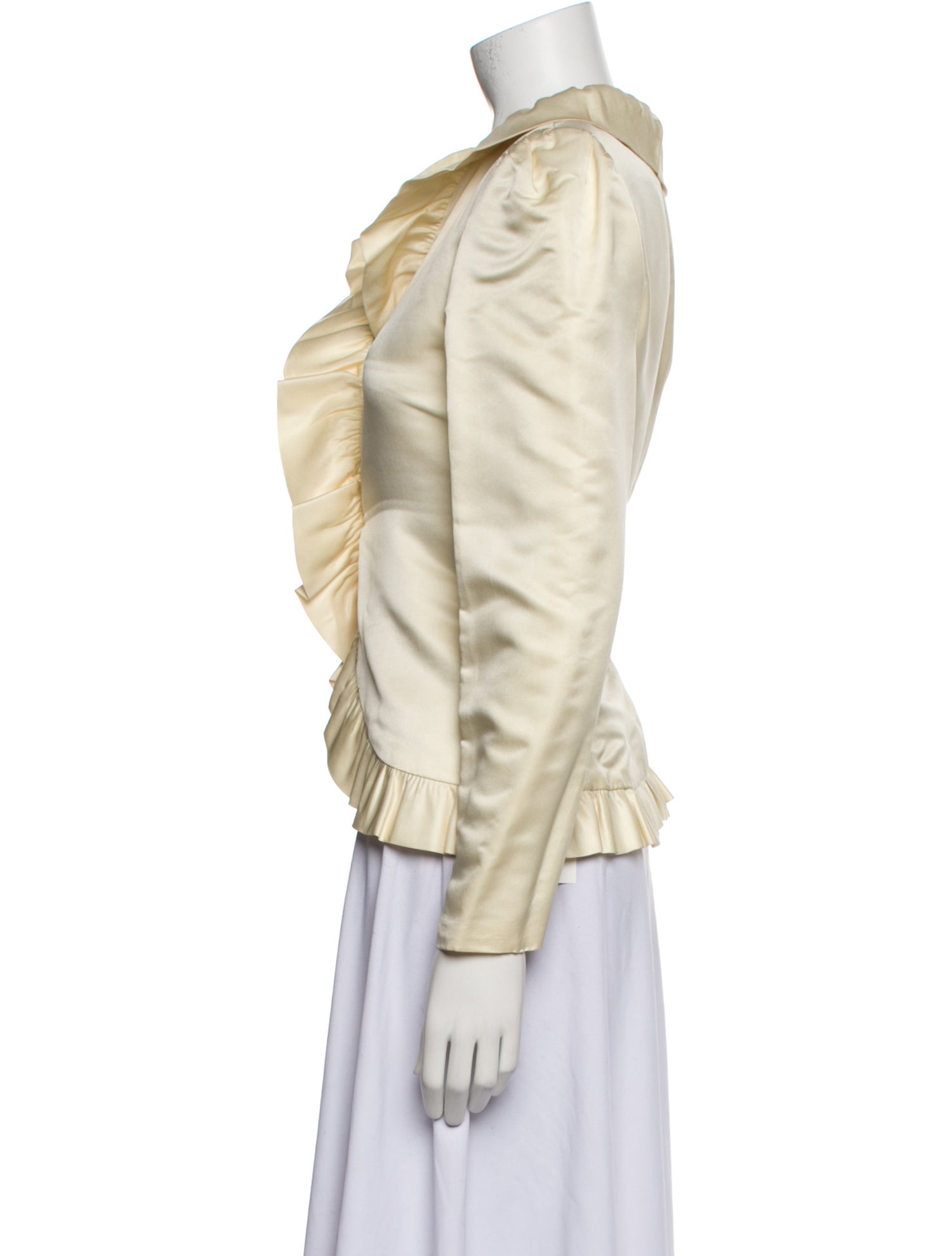 Bill Blass Striped Evening Jacket