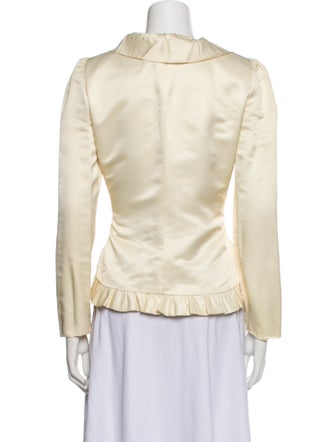 Bill Blass Striped Evening Jacket