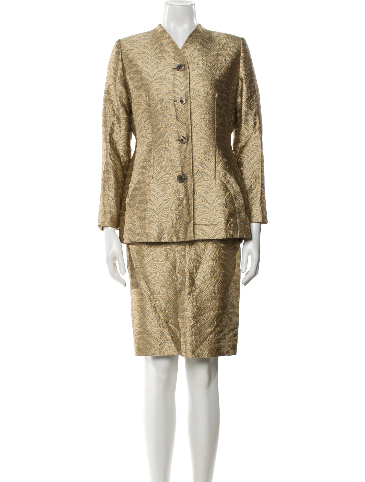 Bill Blass Vintage 1980's Skirt Suit