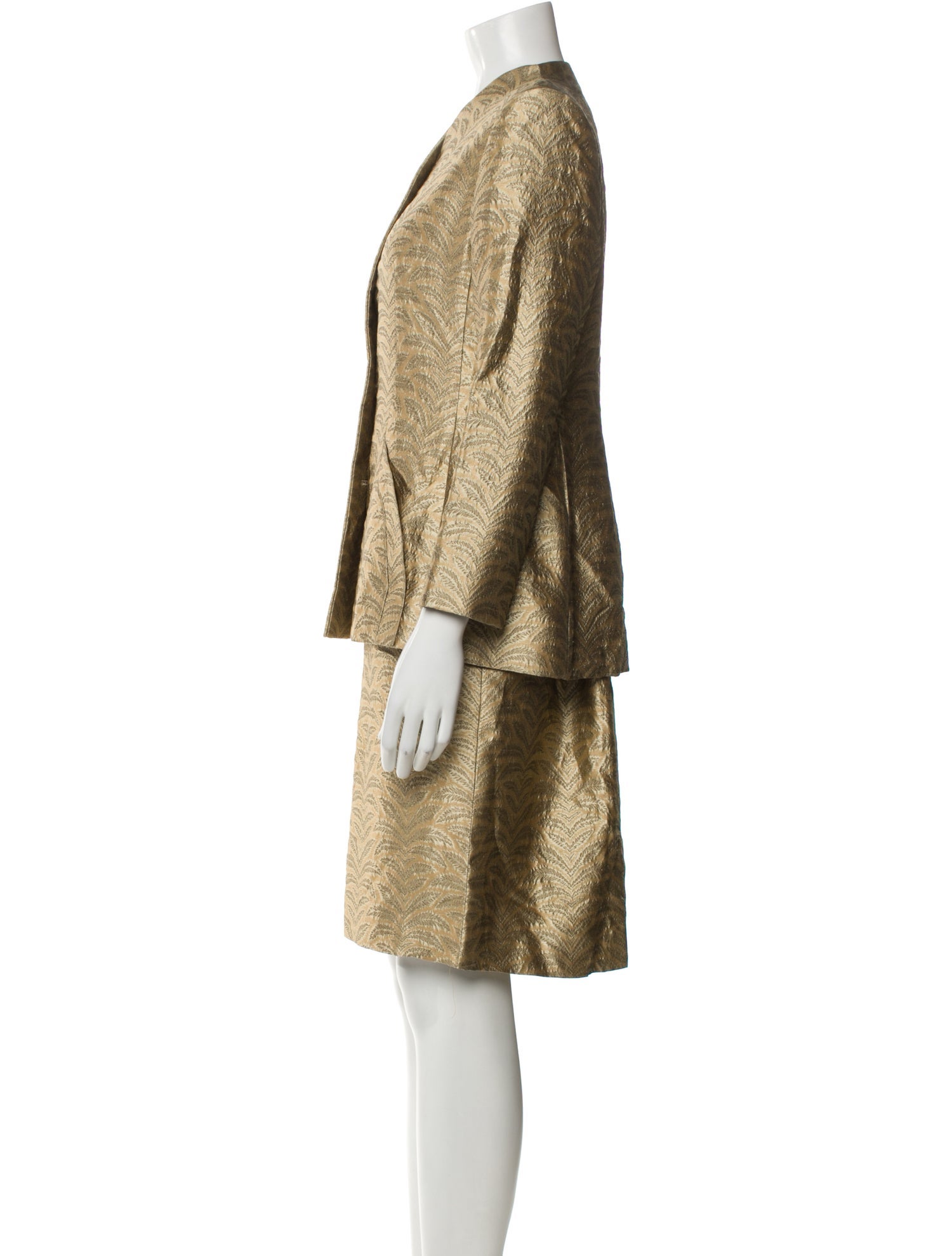 Bill Blass Vintage 1980's Skirt Suit