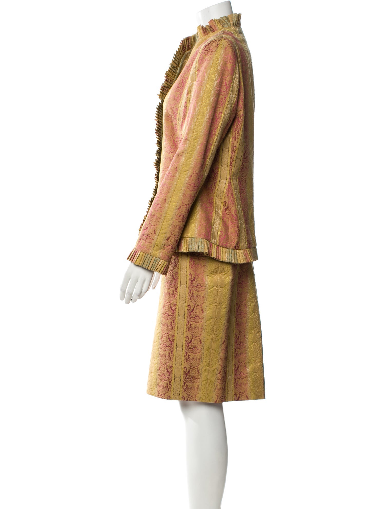 Bill Blass Vintage Late 1990's - Early 2000's Skirt Suit