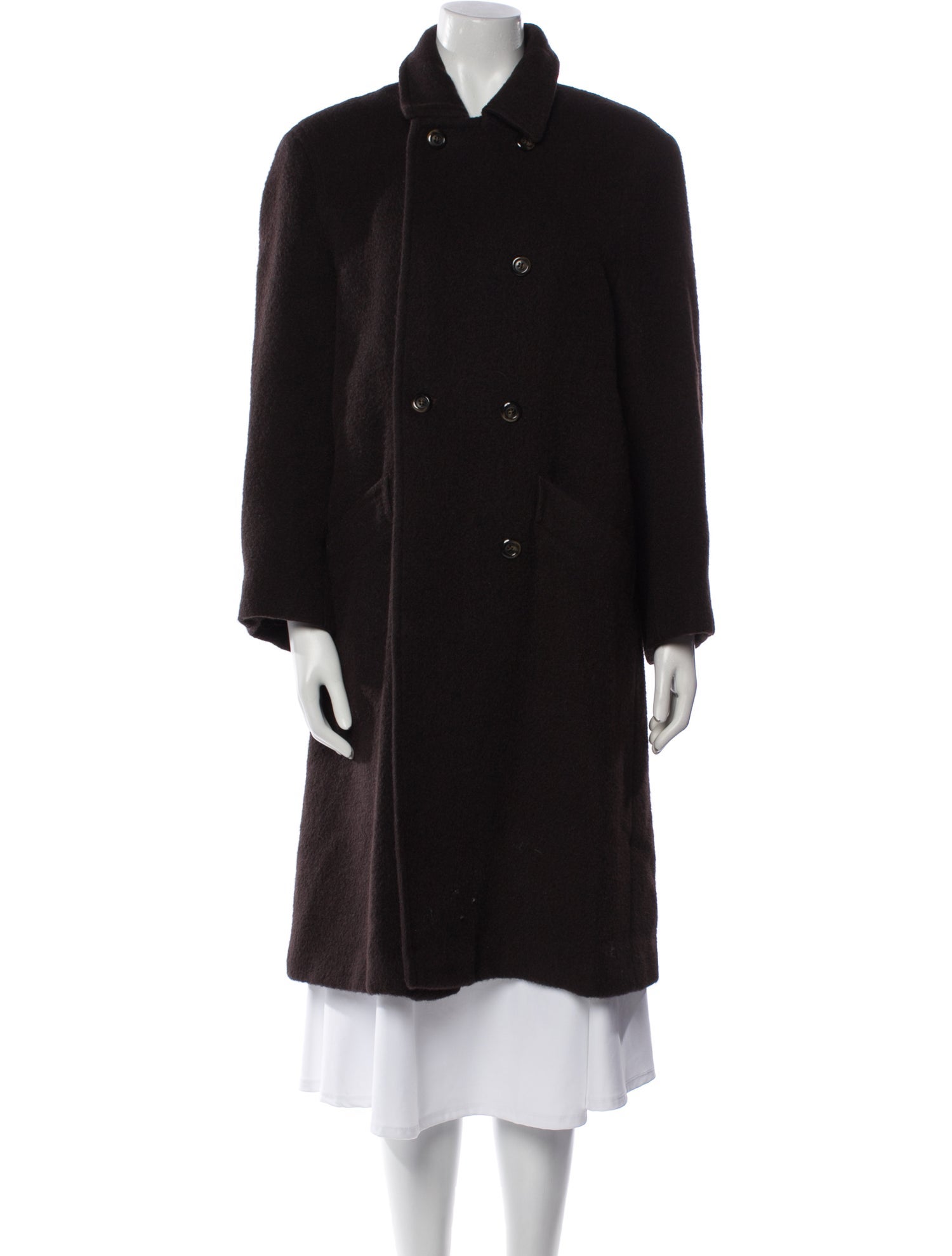 Bill Blass Vintage 1990's Faux Fur Coat