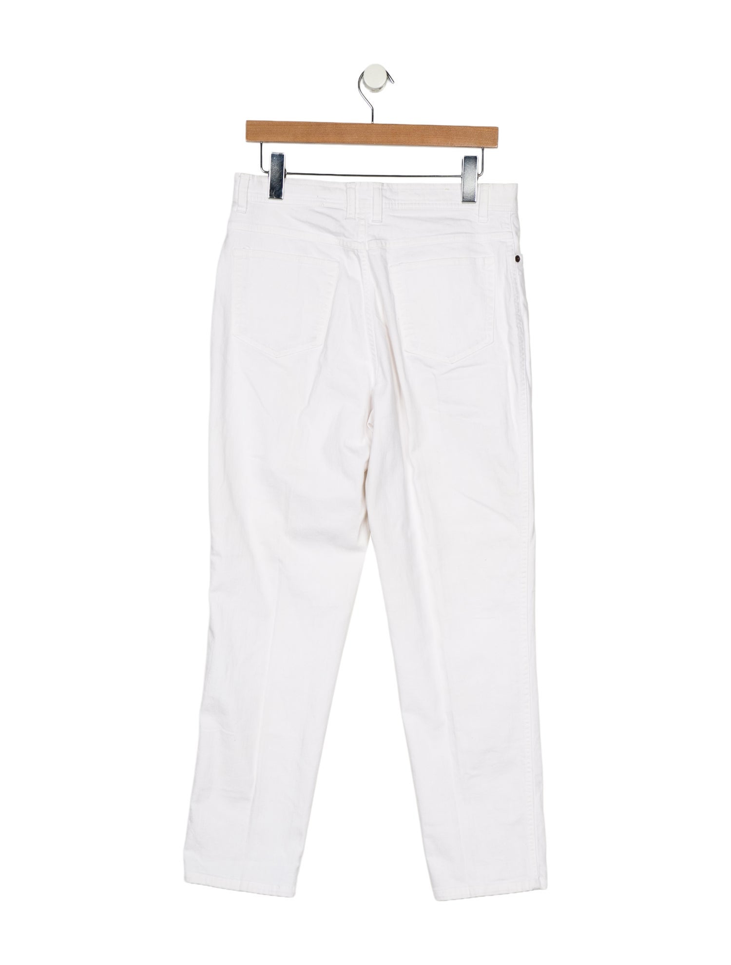 Bill Blass Mid-Rise Straight Leg Jeans