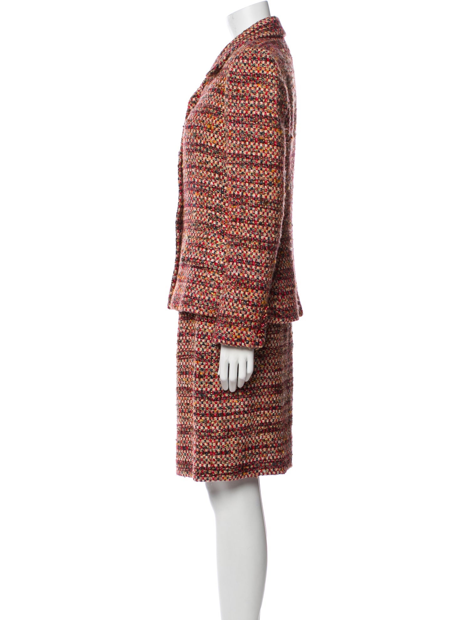 Bill Blass Printed Skirt Set