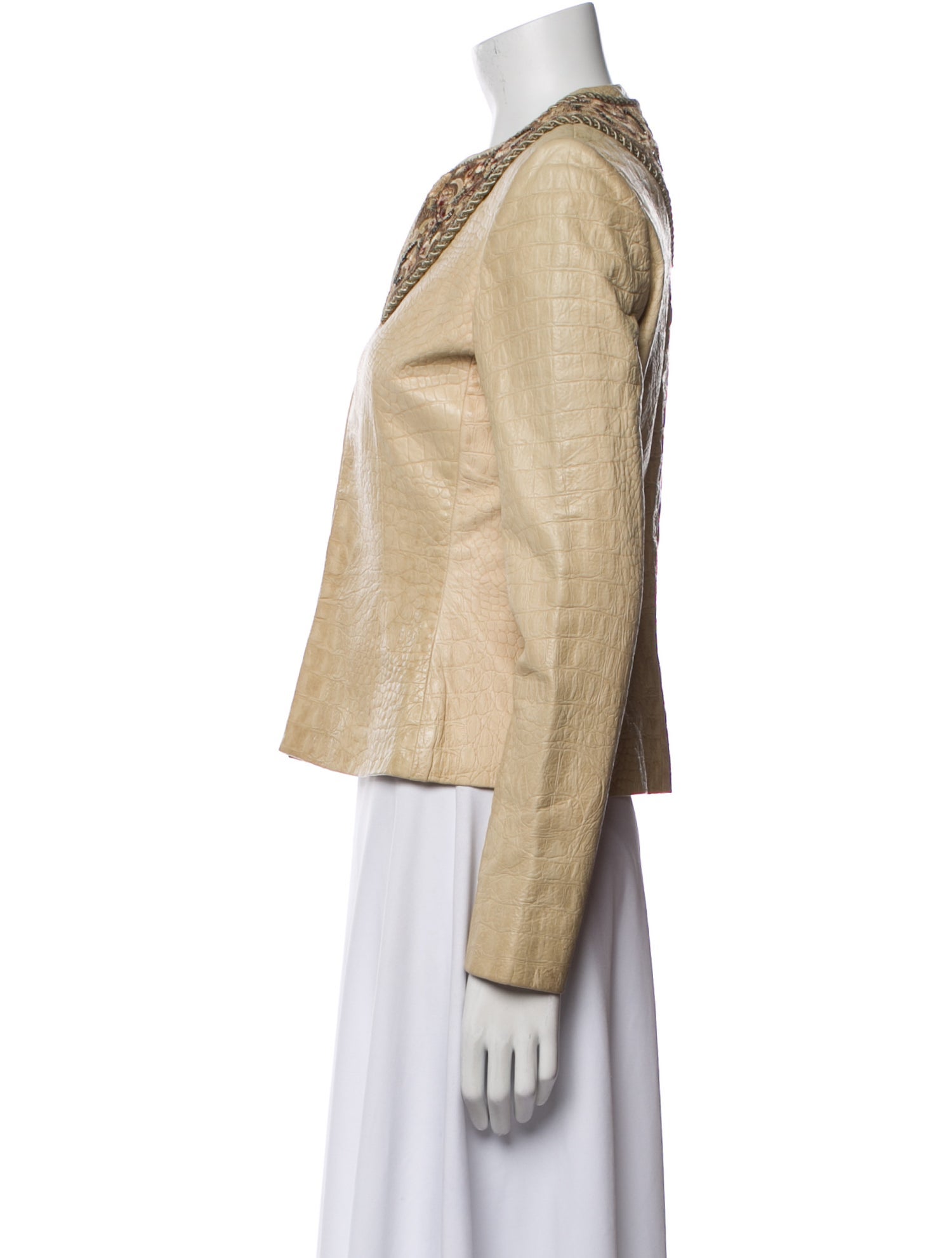 Bill Blass Lambskin Evening Jacket