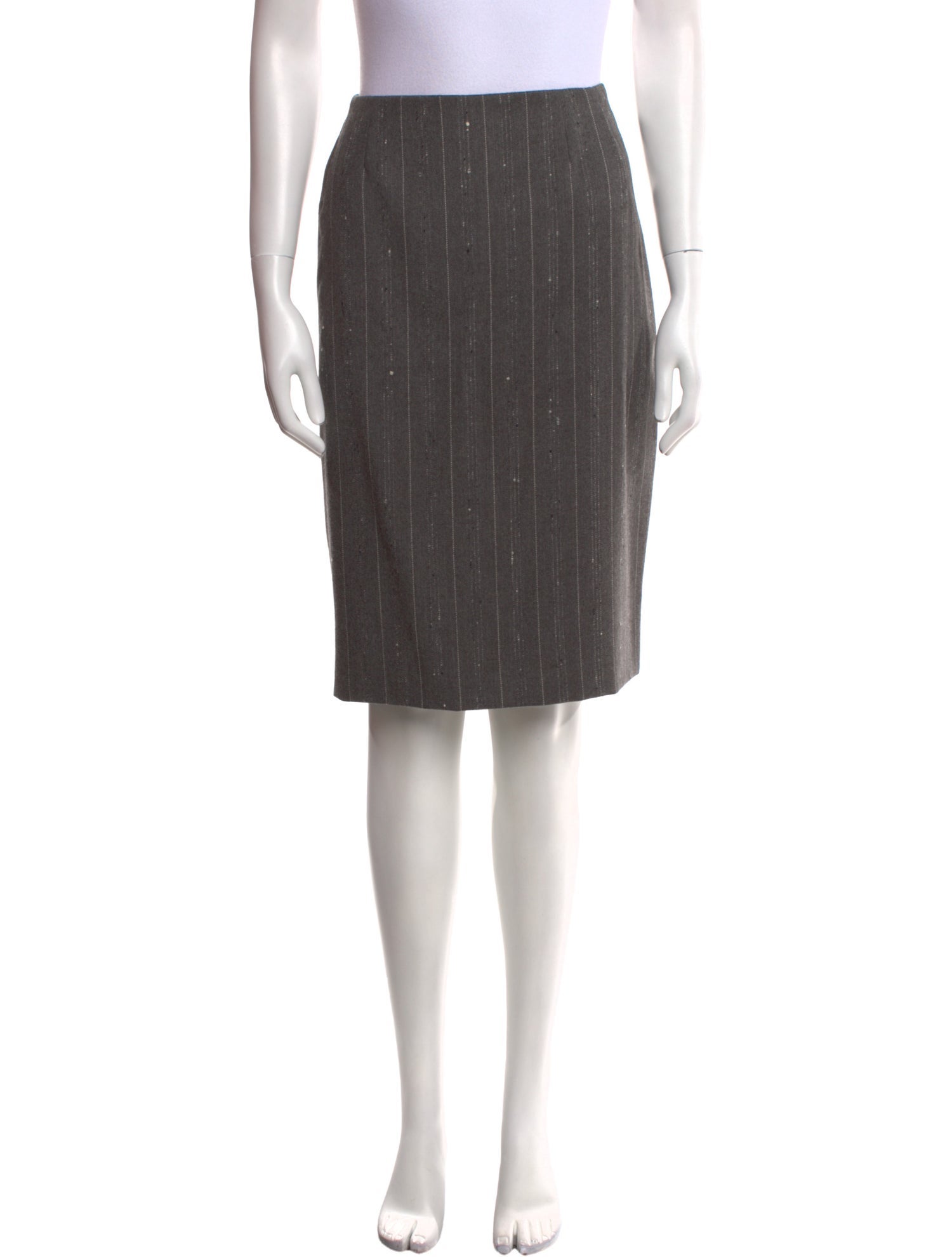 Bill Blass Wool Knee-Length Skirt