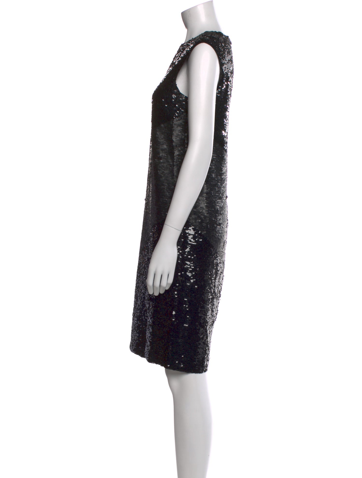 Bill Blass Silk Knee-Length Dress