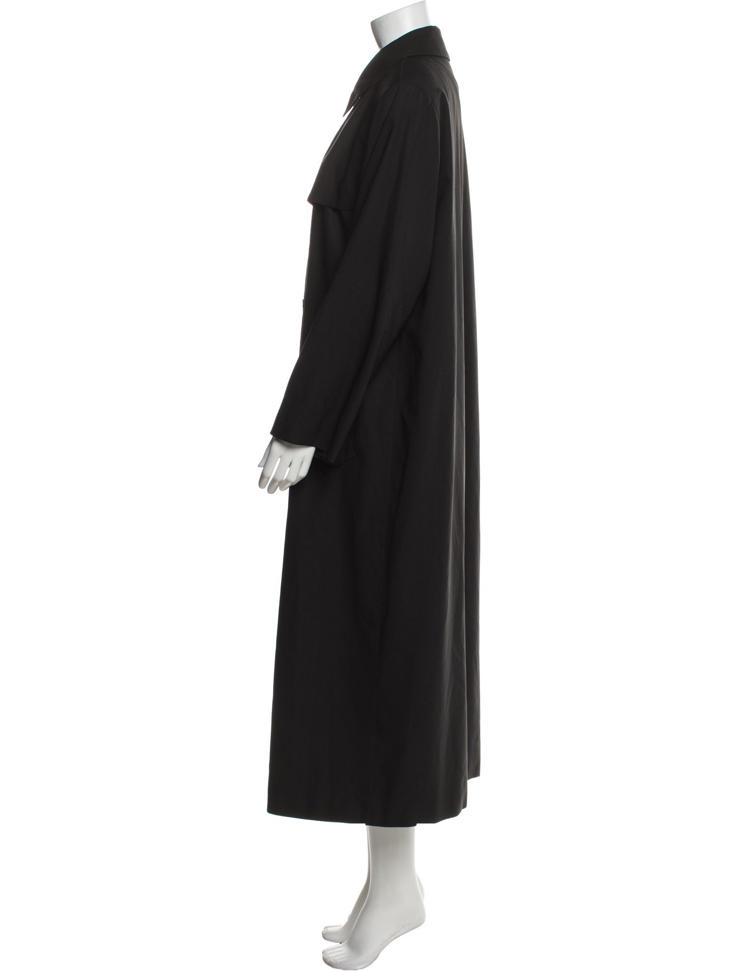 Bill Blass Wool Trench Coat