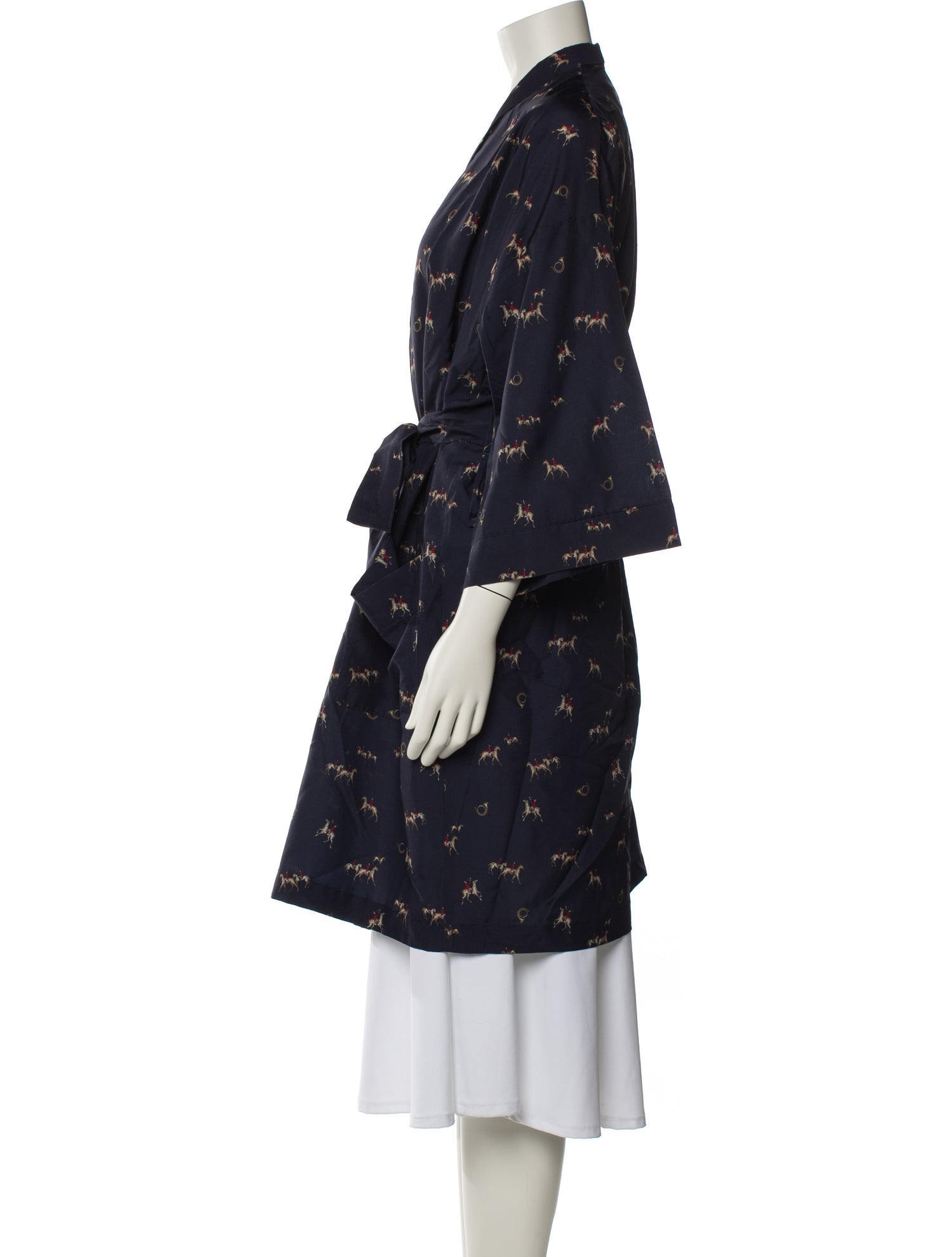 Bill Blass Printed Robe