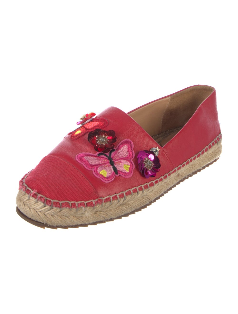 Bill Blass Leather Patterned Espadrilles - image 2