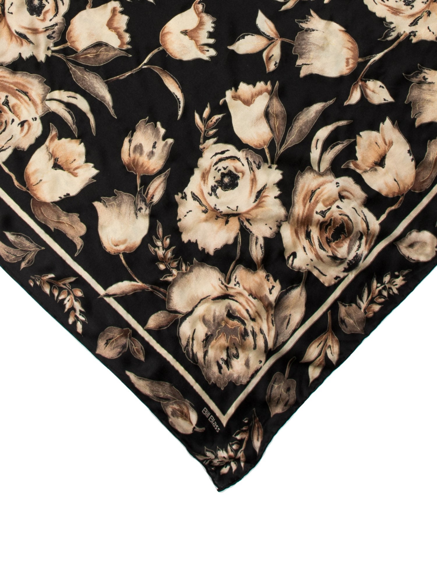 Bill Blass Silk Printed Scarf