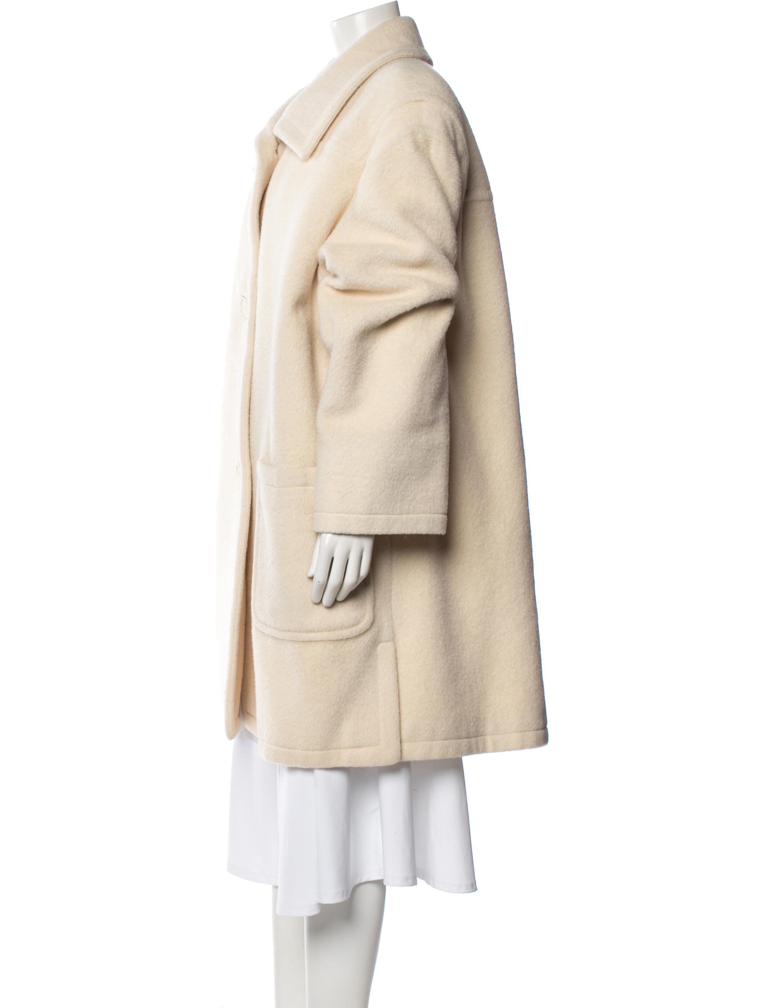 Veronica Beard Virgin Wool Plaid Print Coat - Brown Coats