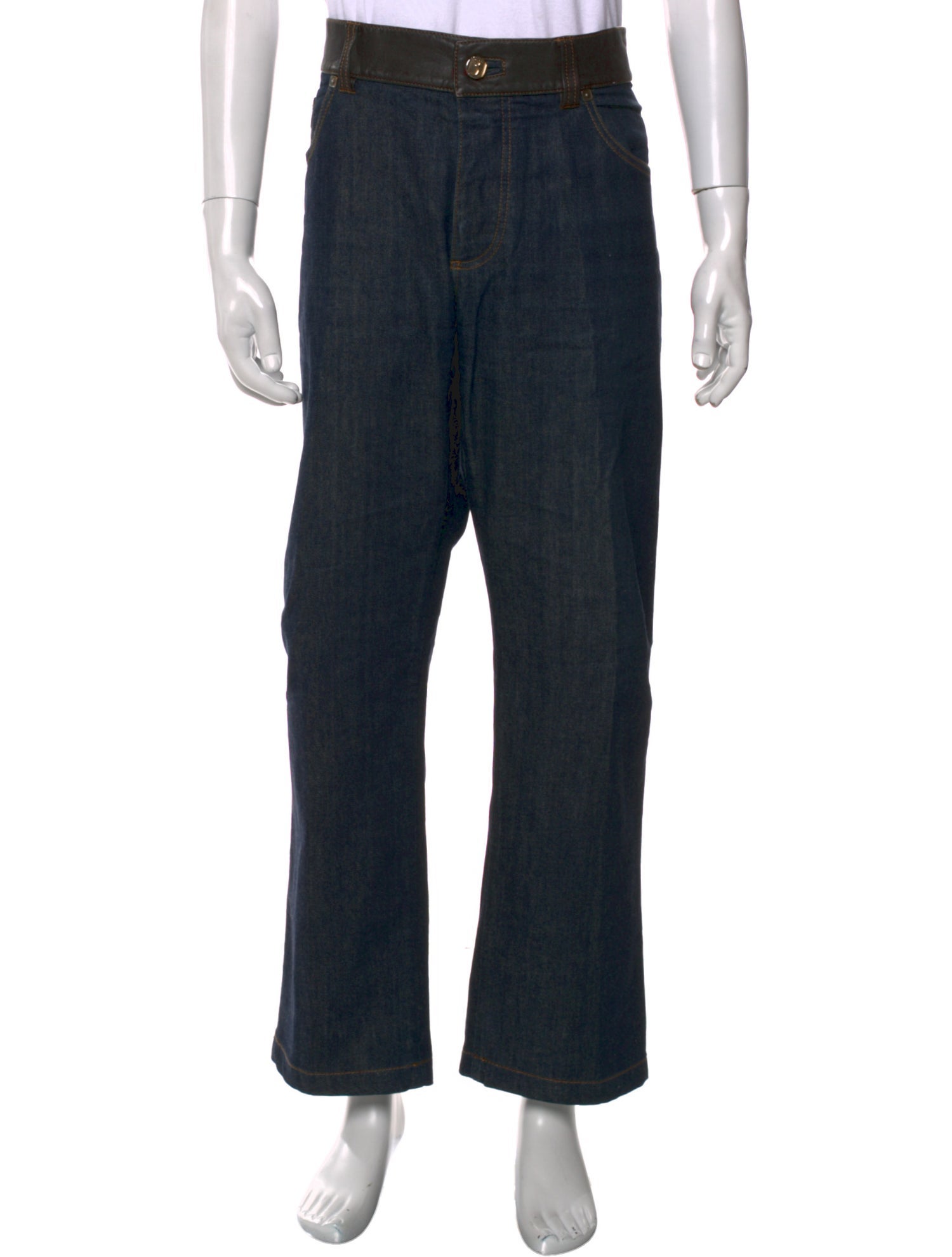 Billionaire Italian Couture Straight-Leg Jeans