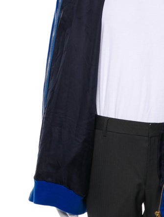 Billionaire Italian Couture Graphic Print Bomber Jacket