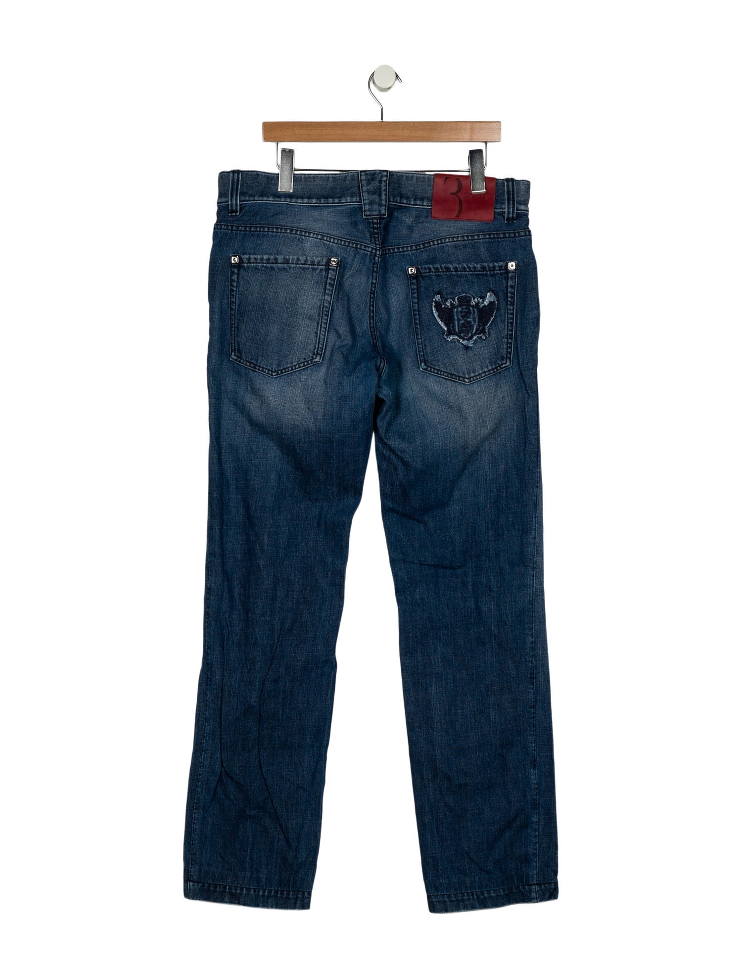 Billionaire Italian Couture Straight-Leg Jeans