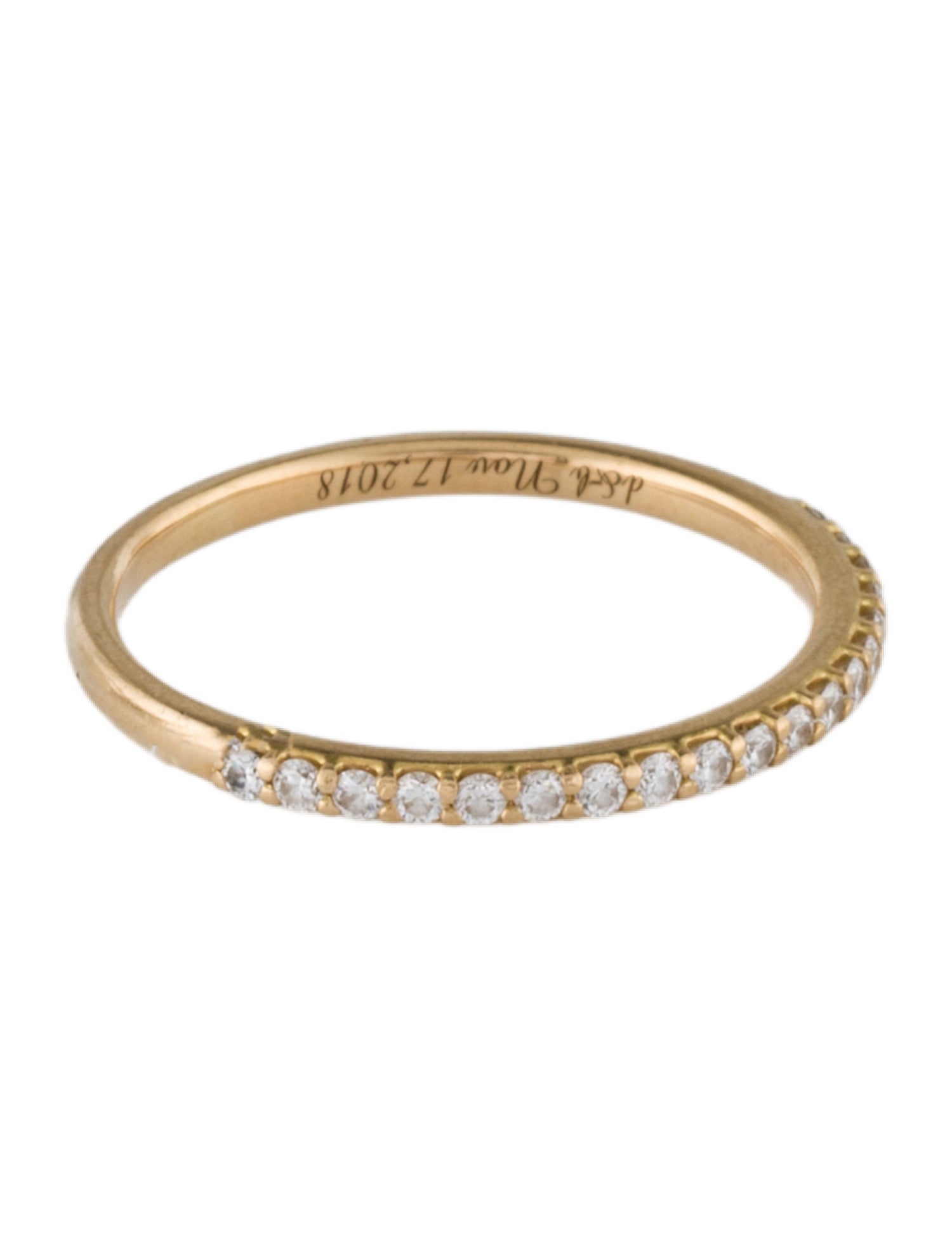 Birks 18K Diamond Wedding Band