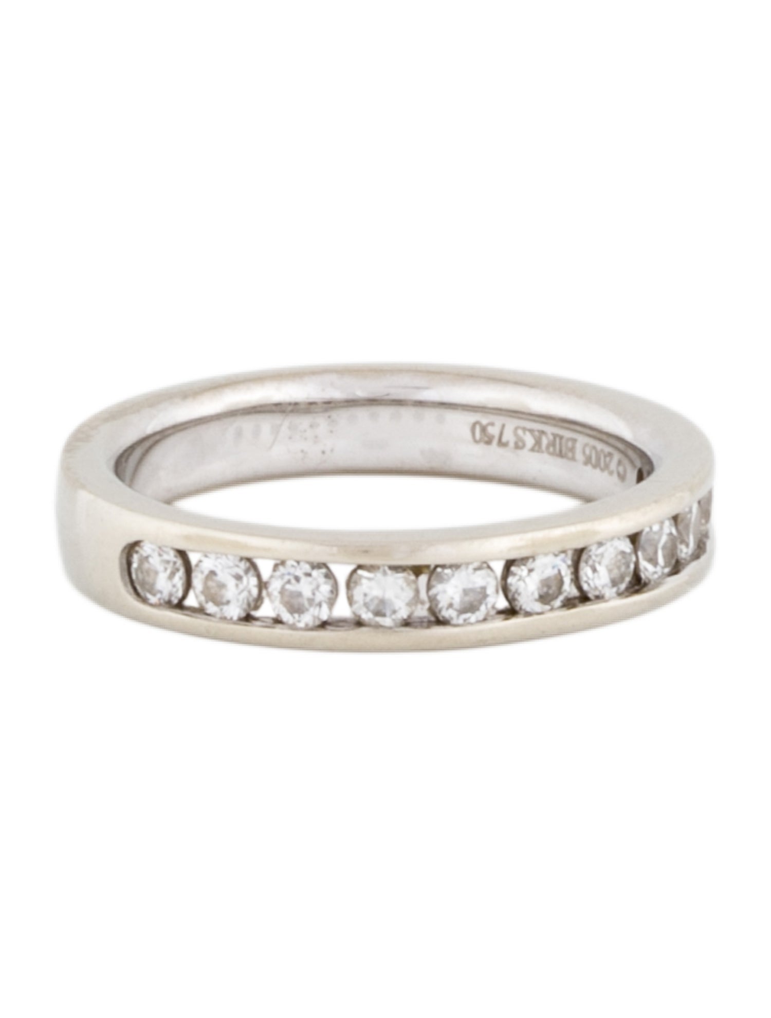 Birks 18K Diamond Band Ring