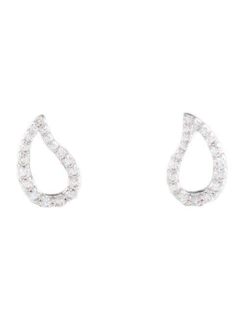 Birks 18K Diamond Pétale ® Small Stud Earrings