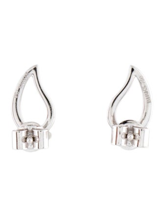 Birks 18K Diamond Pétale ® Small Stud Earrings