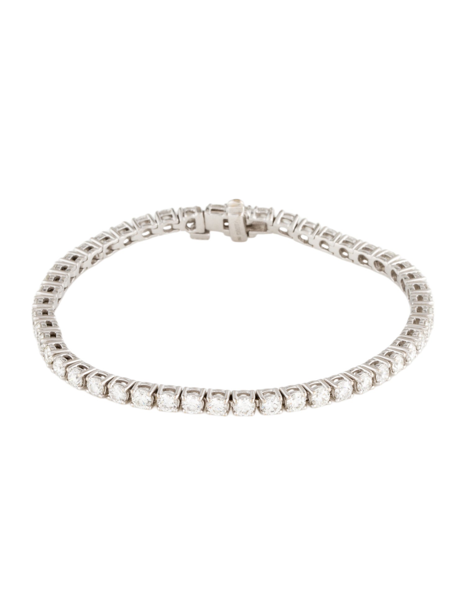 Birks 18K 3.36ctw Diamond Tennis Bracelet