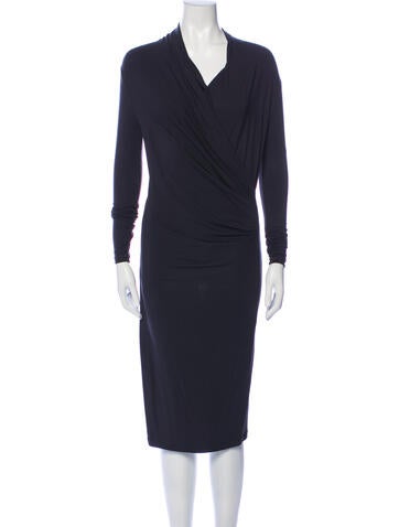 Birger Christensen Dresses Cowl Neck Midi Length Dress S