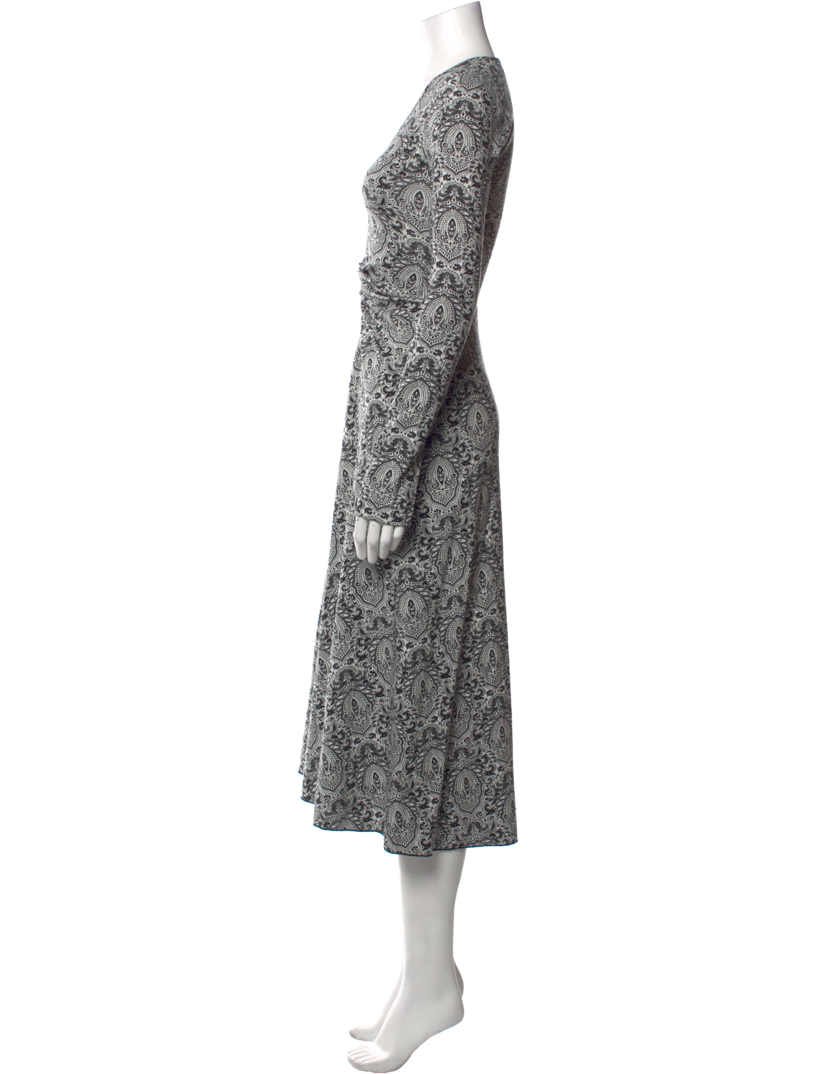 Birger Christensen Printed Long Dress