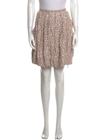 Birger Christensen Skirts Sequin Embellishments Mini Skirt L
