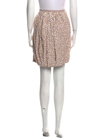 Birger Christensen Sequin Embellishments Mini Skirt