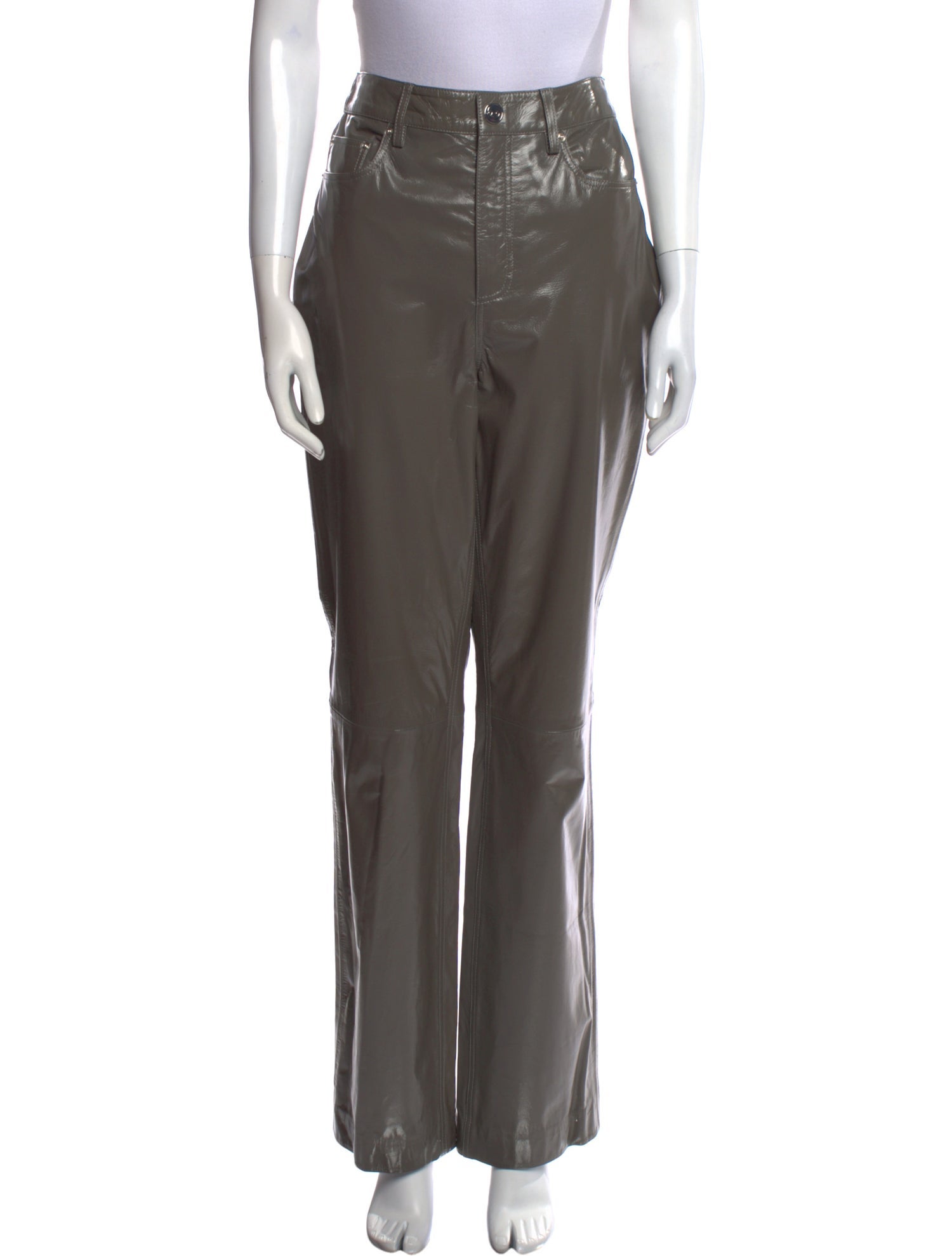 Birger Christensen Leather Wide Leg Pants w/ Tags