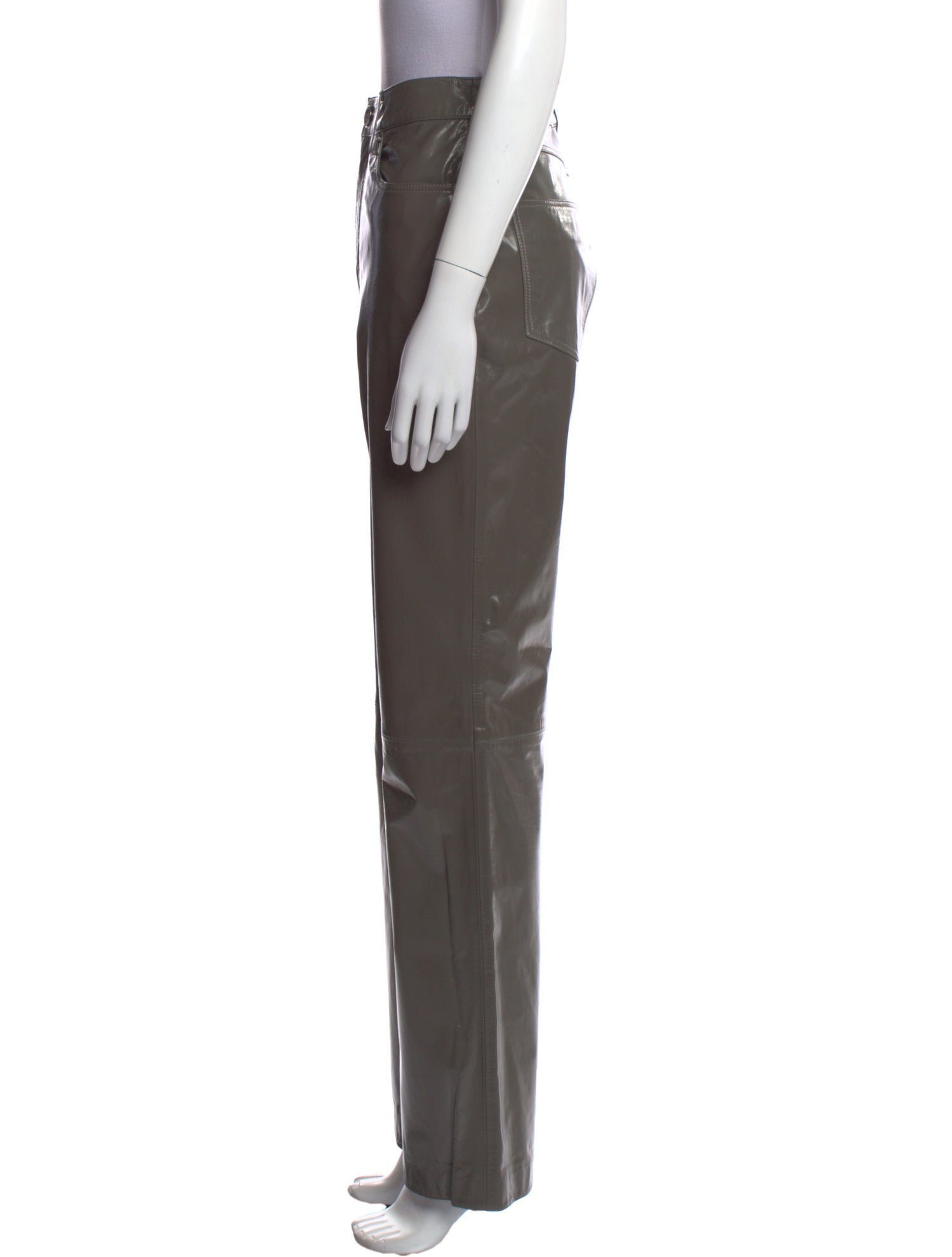 Birger Christensen Leather Wide Leg Pants w/ Tags