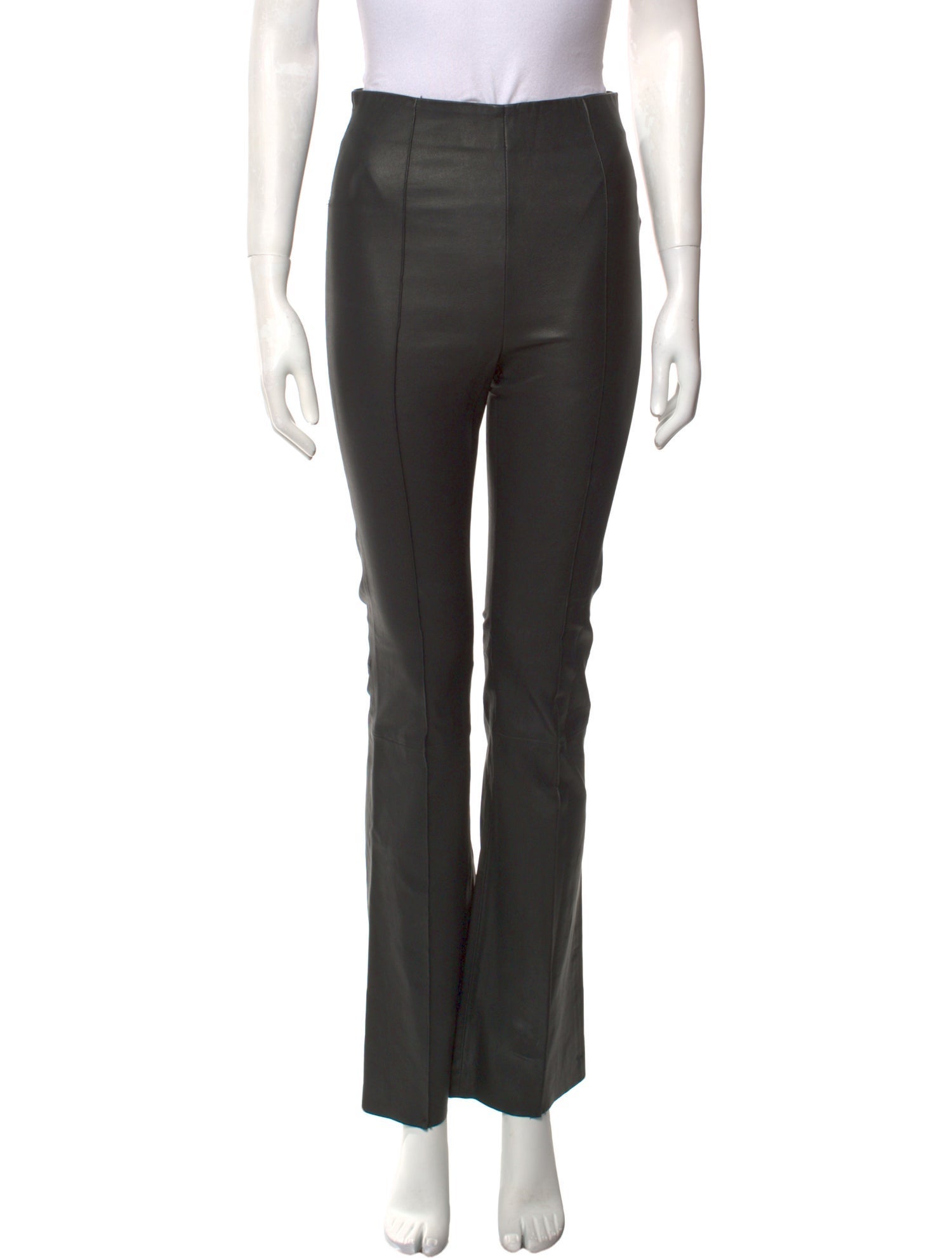 Birger Christensen Leather Wide Leg Pants