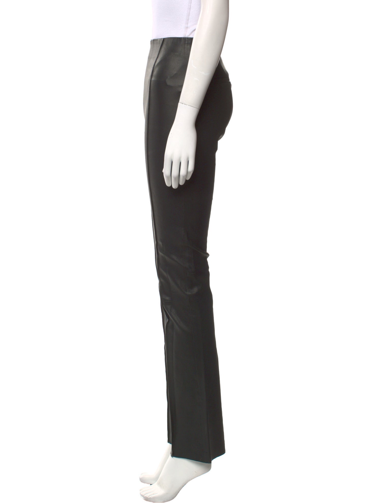 Birger Christensen Leather Wide Leg Pants