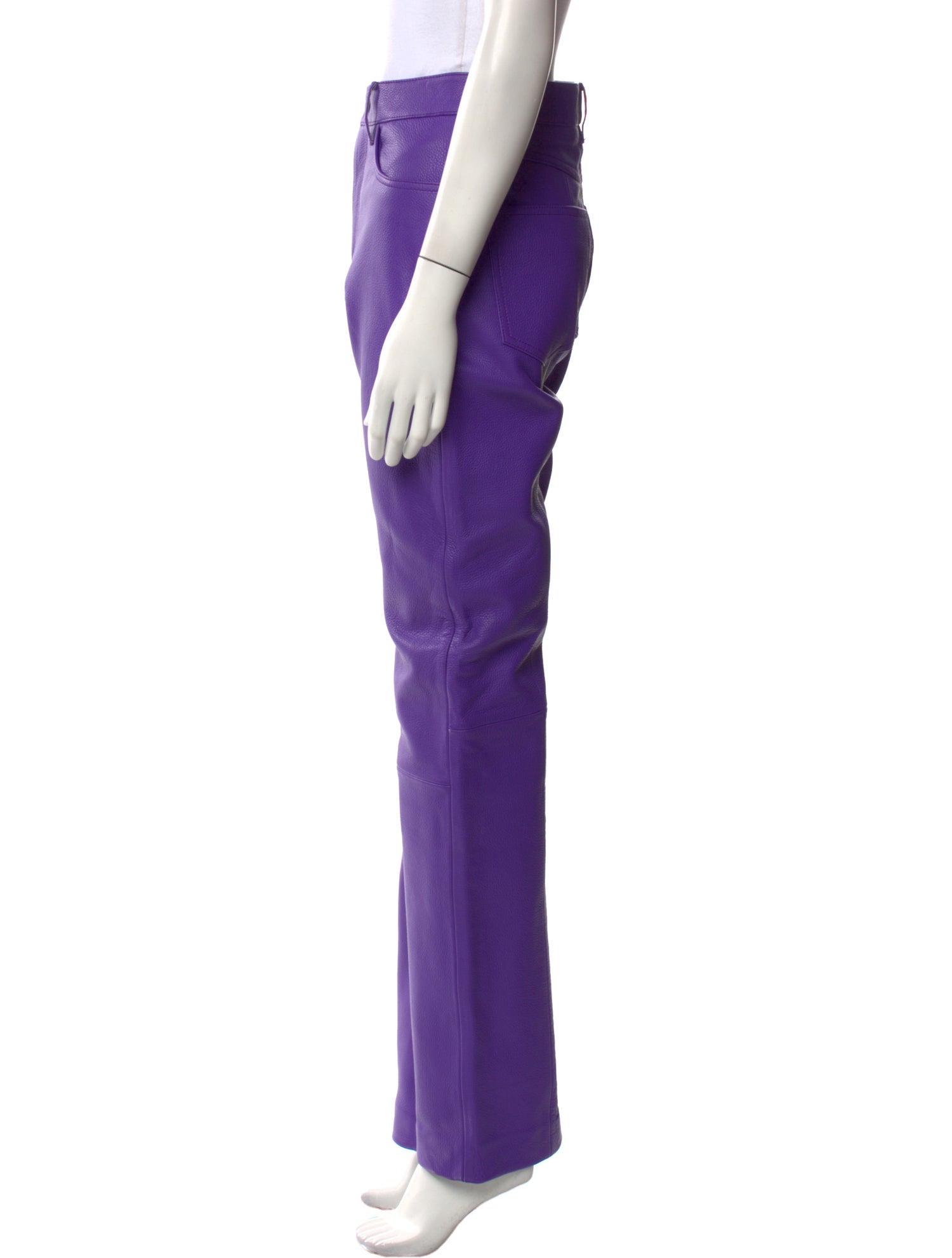 Birger Christensen Leather Straight Leg Pants w/ Tags