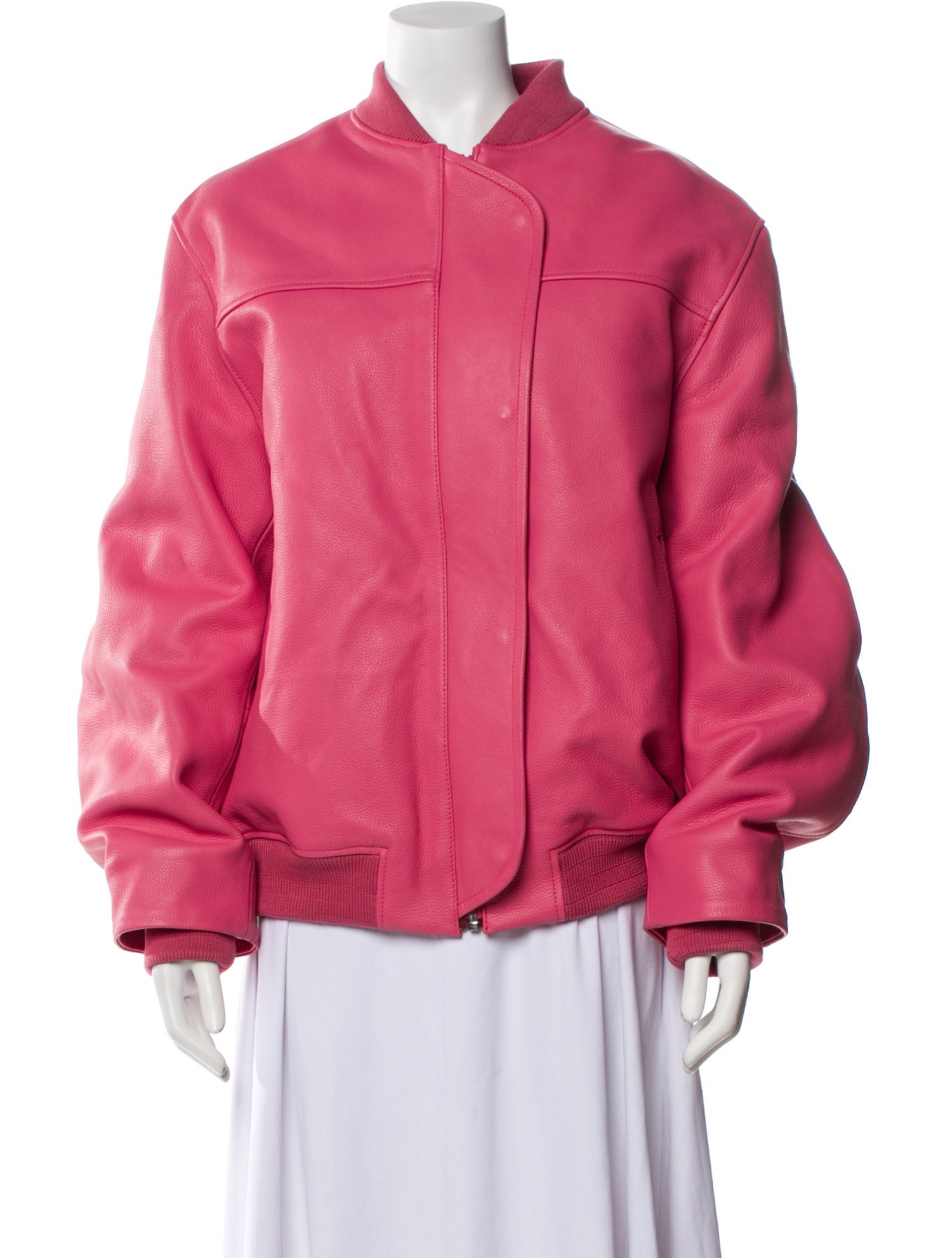 Birger Christensen Leather Bomber Jacket w/ Tags