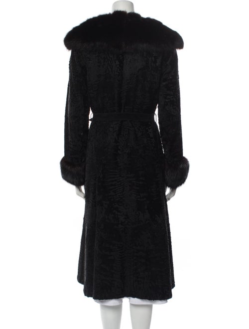 Birger Christensen Mongolian Lamb Fur Coat
