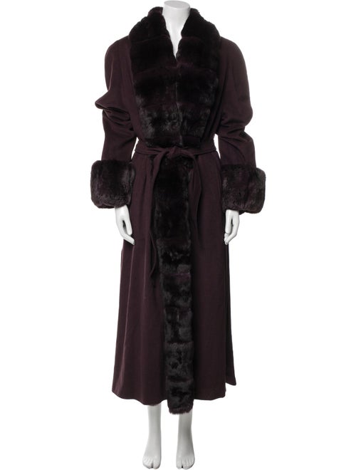 Birger Christensen Angora Fur Coat