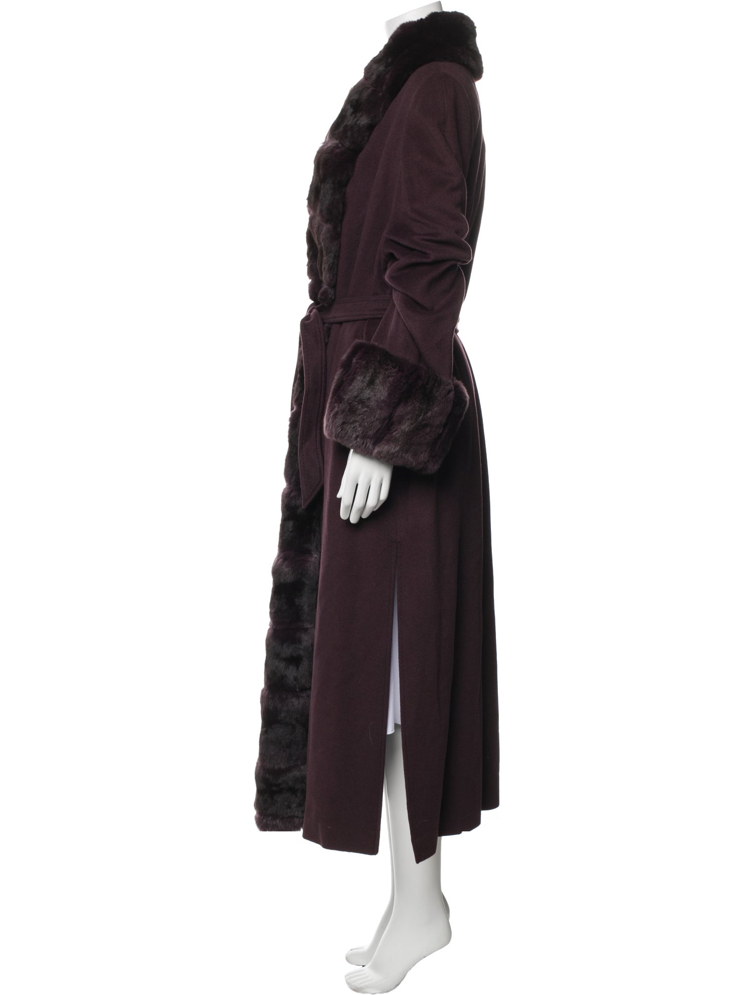Birger Christensen Angora Fur Coat