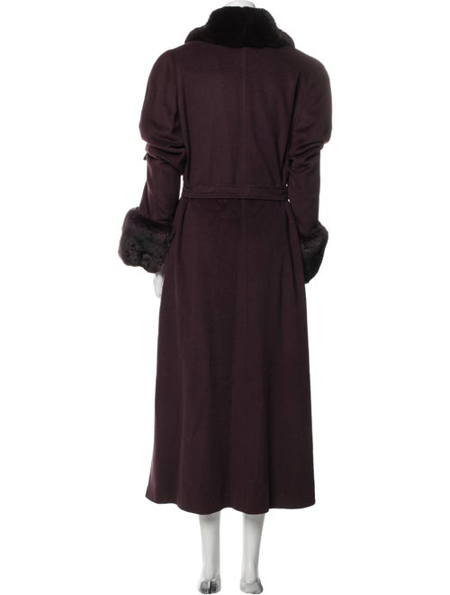 Birger Christensen Angora Fur Coat