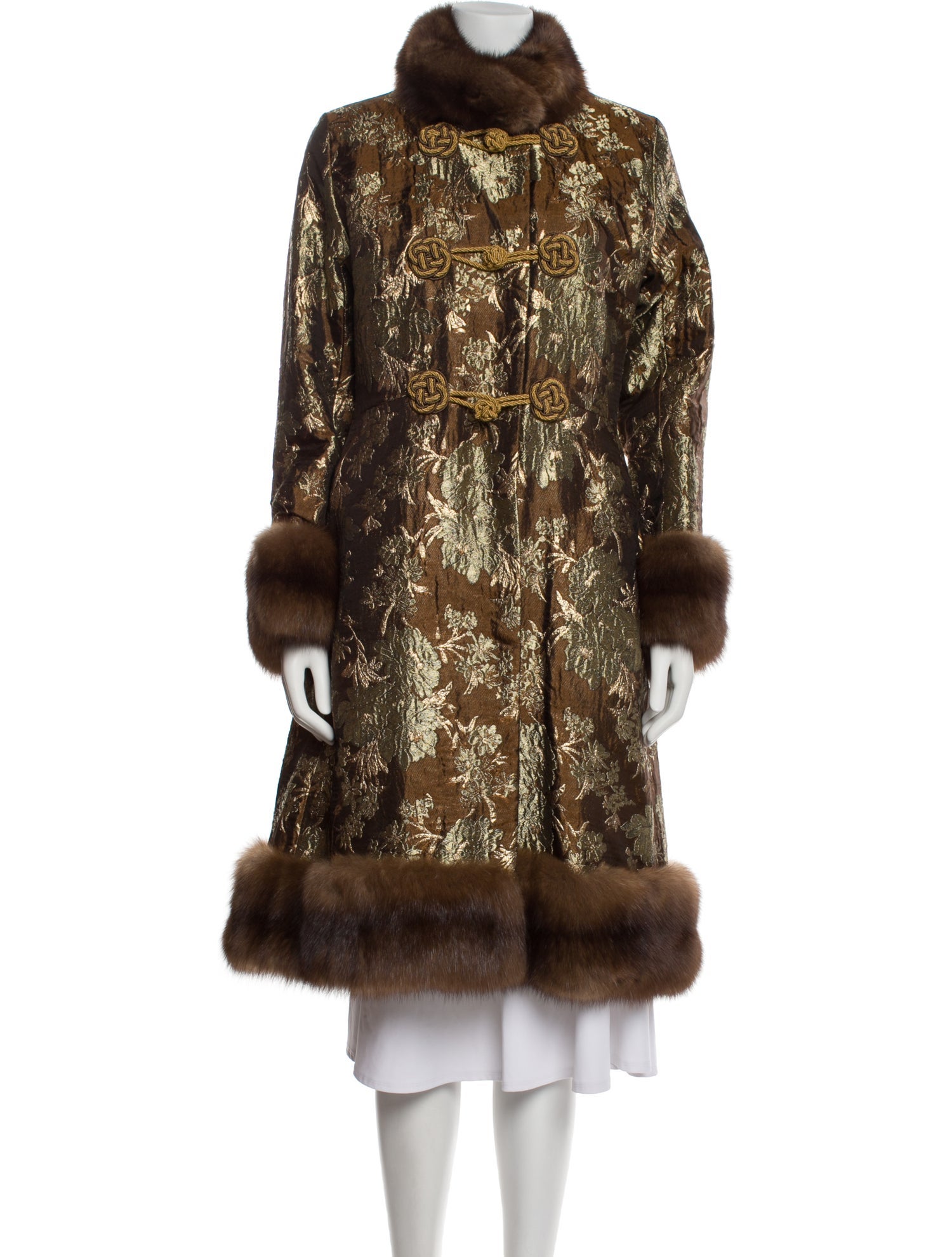 Birger Christensen Vintage Late 1960's - Early 1970's Fur Coat