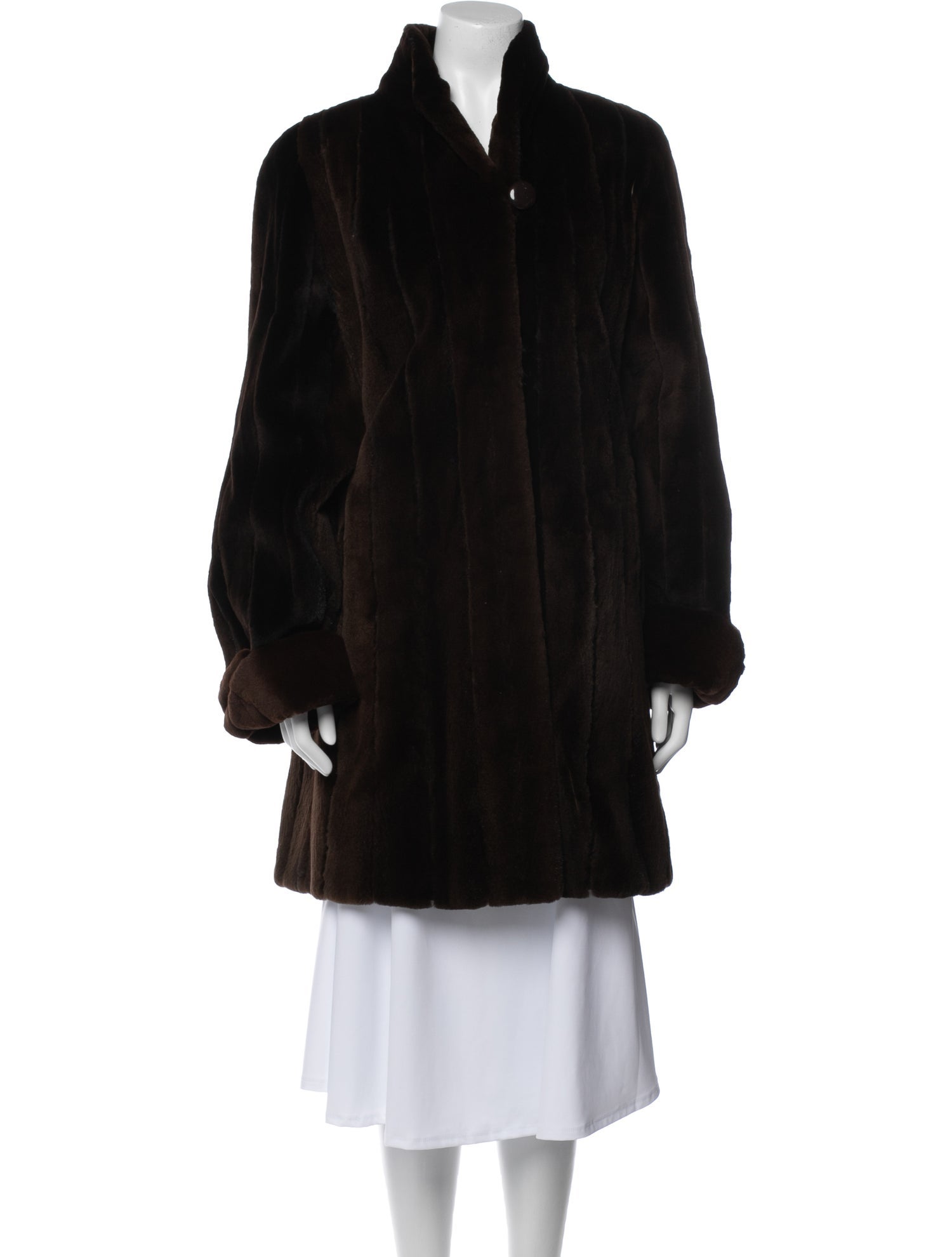 Birger Christensen Mink Fur Coat