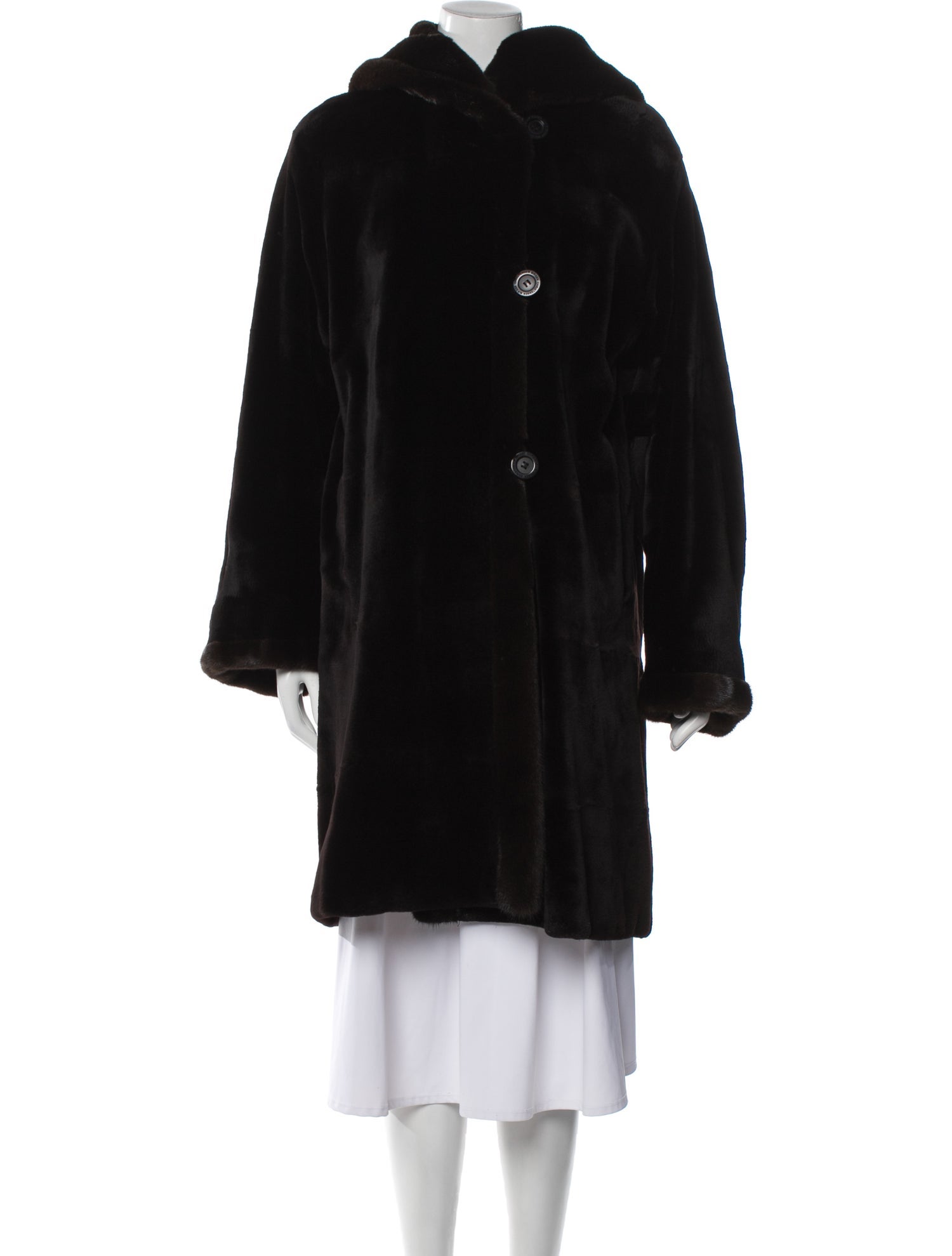Birger Christensen Mink Fur Coat