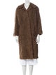 Birger Christensen Faux Fur Coat