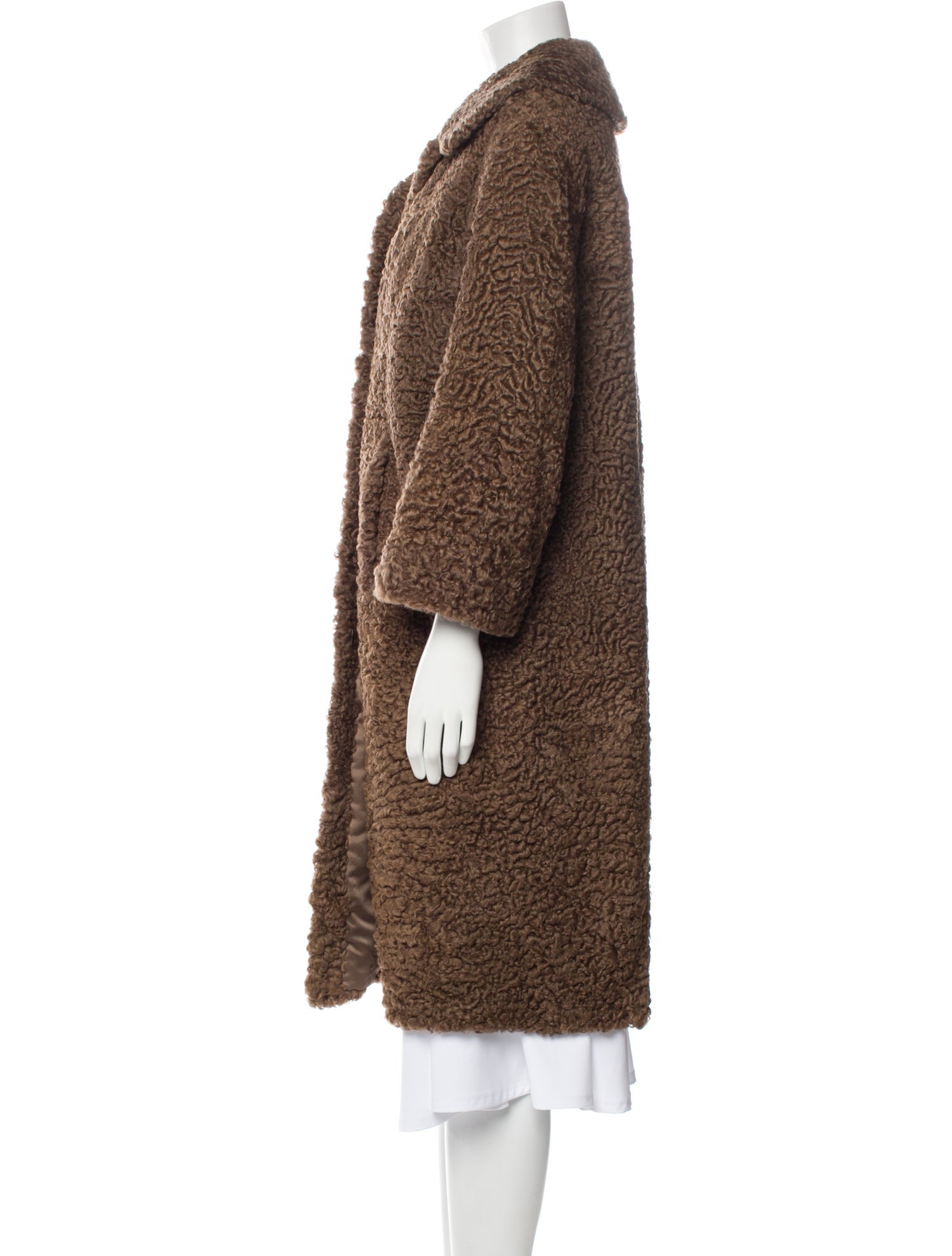 Birger Christensen Faux Fur Coat