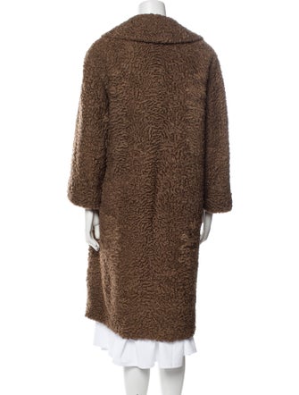 Birger Christensen Faux Fur Coat