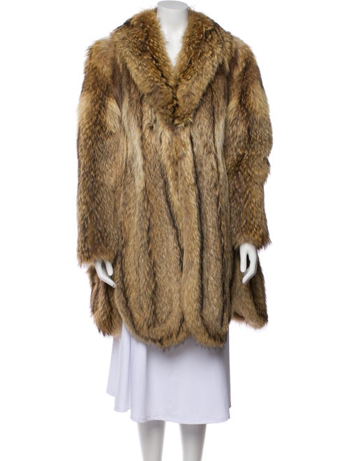Birger Christensen Fur Faux Fur Coat