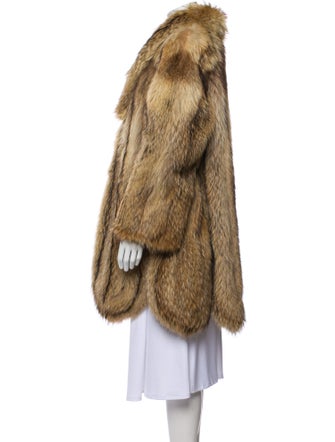 Birger Christensen Fur Faux Fur Coat