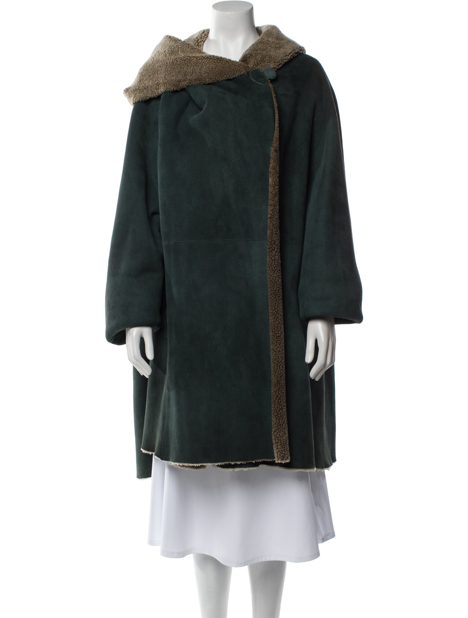 Birger Christensen Shearling Coat